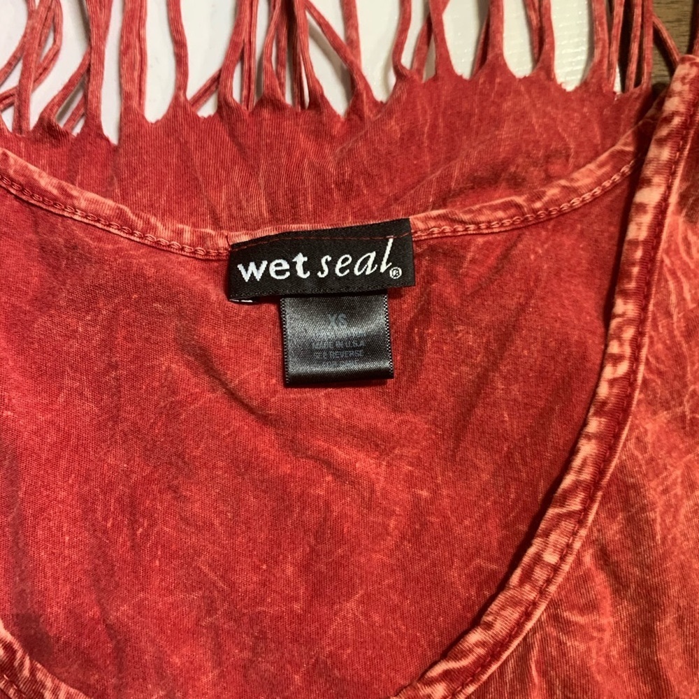 Wet seal tank top red small - Picture 4 of 4